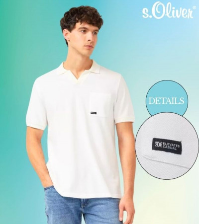 S.Oliver férfi galléros póló 261075