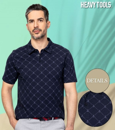 Heavy Tools férfi ingpóló (Delphin) 261405