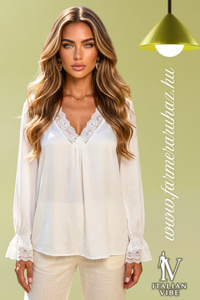 Italian Vibe női ing csipke aljjal 2620224