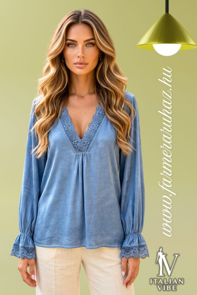 Italian Vibe női ing csipke aljjal 2620222