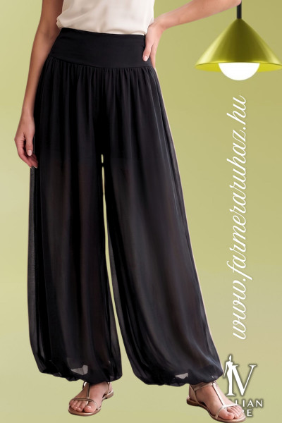 Italian Vibe női lehajtott derekú nadrág (2620163)