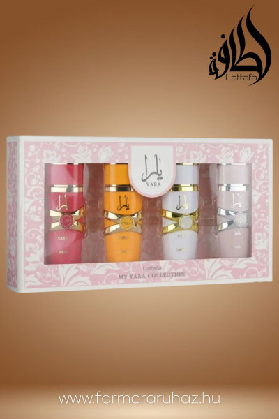 Lattafa - My Yara Collection női parfümök 4*25 ml ajándék szett (EDP W 4*25 ml) ARP094