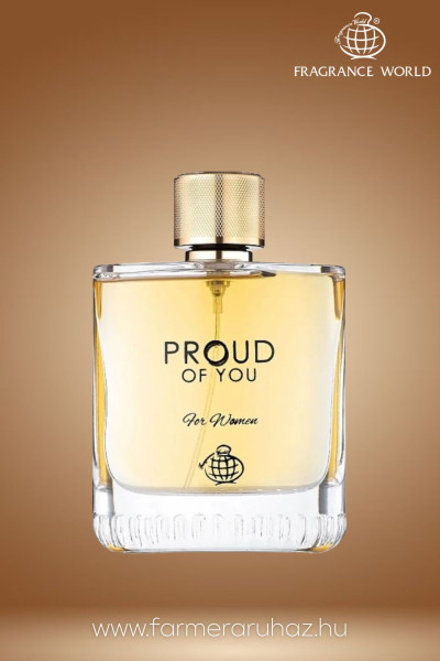 Fragrance World férfi parfüm (Proud of you EDP U 100 ml) ARP097