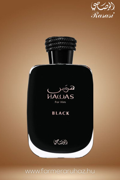 Rasasi - Hawas Black férfi parfüm (EDP M 100 ml)  ARP106