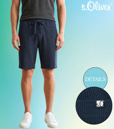 S.Oliver férfi jogging short 261145