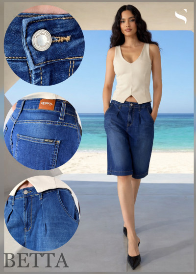 SymbolJeans női bermuda short (Betta) 261031