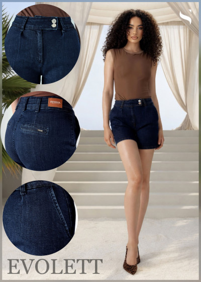 SymbolJeans női farmershort (Evolett) 261036