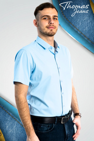 Thomas Jeans férfi rövid ujjú ing 261023