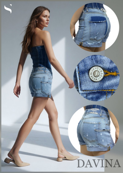 SymbolJeans női farmershort (Davina) 251056