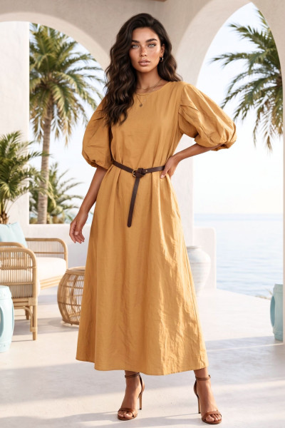 Italian Vibe női ruha övvel (2630301)