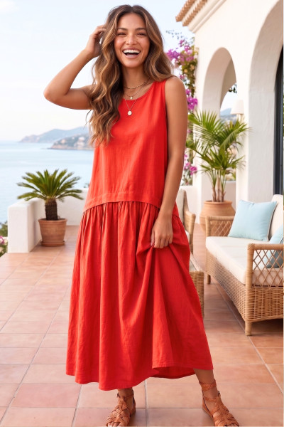 Italian Vibe női maxi ruha (2630254)