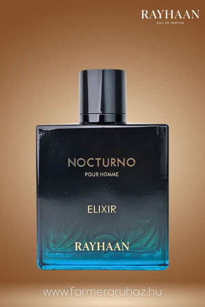 Rayhaan - Nocturno Elixir férfi parfüm (EDP 100 ml) ARP127
