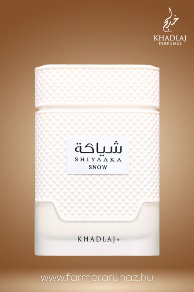 Khadlaj - Shiyaaka Snow férfi parfüm (EDP 100 ml)  ARP122