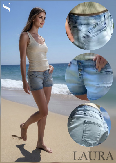 SymbolJeans női farmershort (Laura) 251058