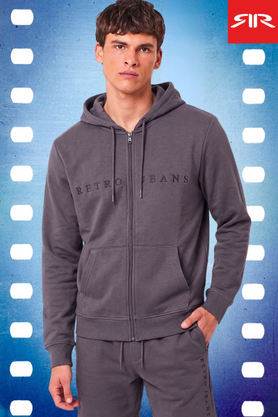 RetroJeans férfi jogging felső (Maxim Zip Hoodie) 261306