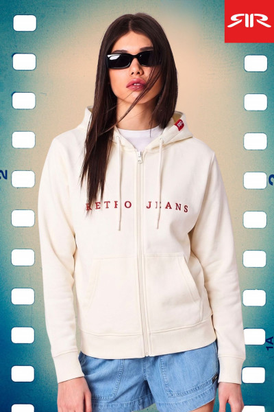 RetroJeans női jogging felső (Gwen Zip Hoodie) 261304