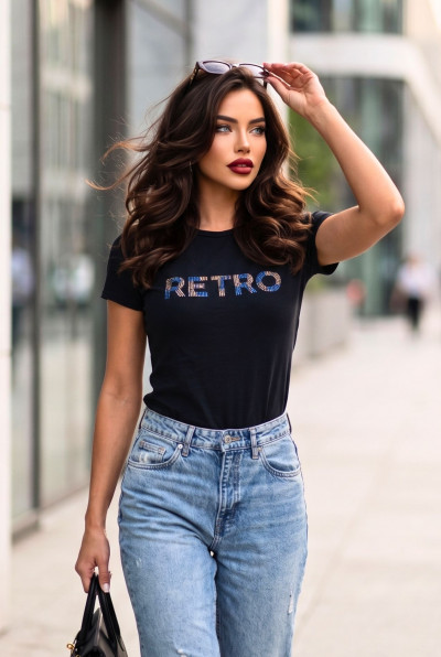 RetroJeans női póló (Mazie) 242024