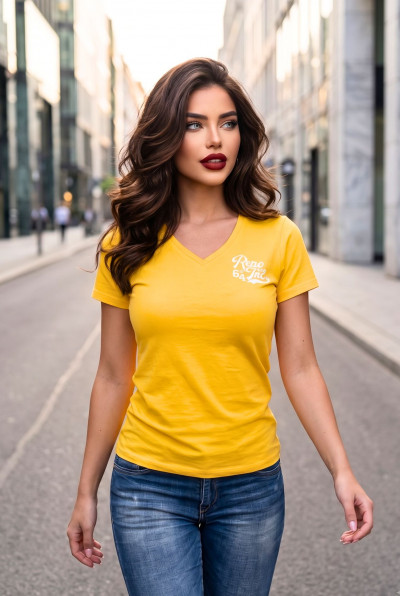 RetroJeans női póló (Alexa Out) 40393