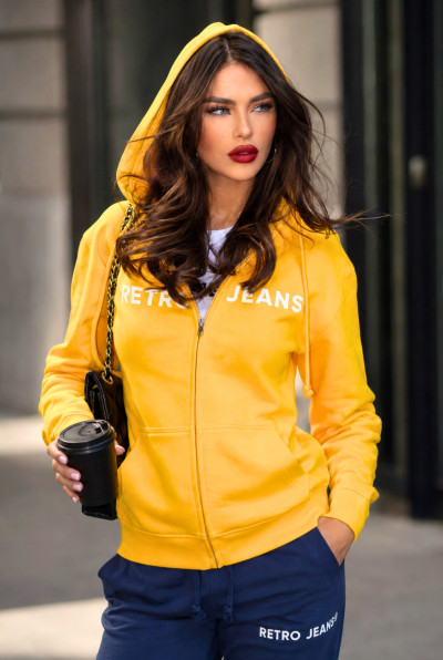 RetroJeans női jogging felső (Olivia Zip Out) 40383