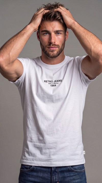 RetroJeans férfi póló (Matteok) 262018