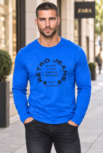 RetroJeans férfi hosszú ujjú felső (Amado) 242276