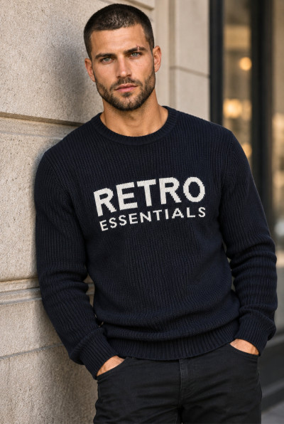 RetroJeans férfi pulóver (Gonzalo B) 242182