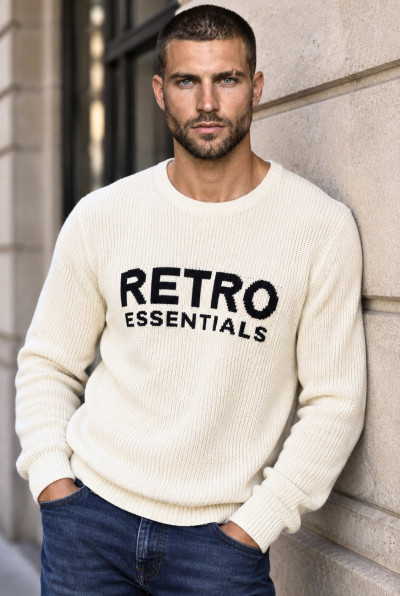 RetroJeans férfi pulóver (Gonzalo B) 242181