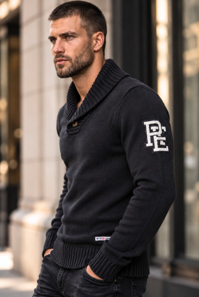 Retro Jeans hosszú ujjú felső (Luis Knitwear) 7407
