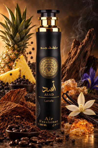 Lattafa lakás illatosító (Air Freshener Asad 300 ml) ARP161
