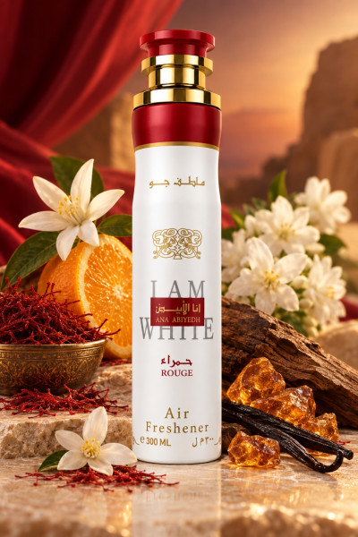 Lattafa lakás illatosító (Air Freshener Ana Abiyedh Rouge  300 ml) ARP169