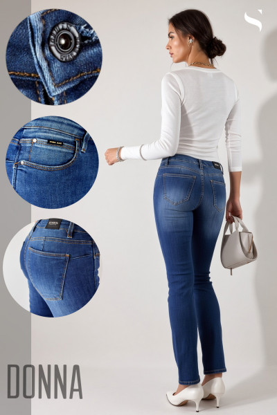 SymbolJeans női farmernadrág (Donna straight) 262016