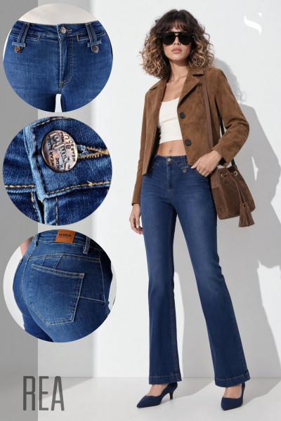 SymbolJeans női farmernadrág (Rea flared) 262010