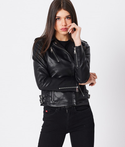 Retro női dzseki (Priscilla Jacket, black) 262068