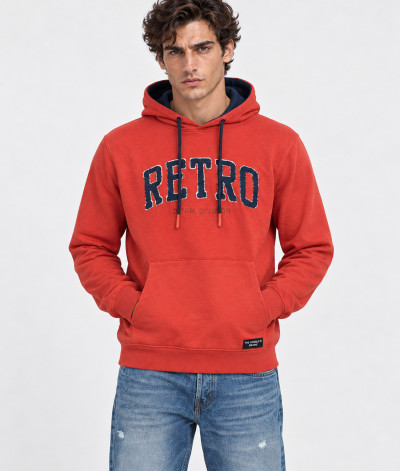 RetroJeans férfi jogging felső (Marco Hoodie Jogging Top) 262074