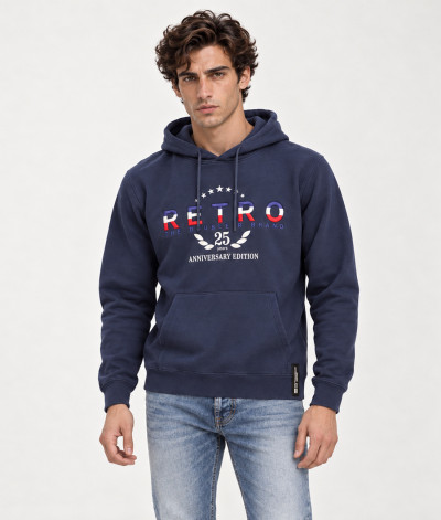 RetroJeans férfi jogging felső (Anniversary M Hoodie Jogging Top) 262109