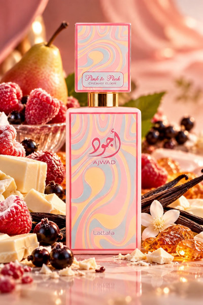 Lattafa - Ajwad Pink to Pink Creamy Elixir női parfüm (EDP W 60 ml) ARP186